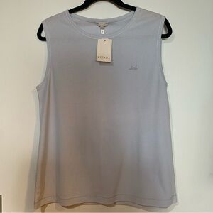 Escada Sport NWT Baby Blue XL Women's Sleeveless Tank Top